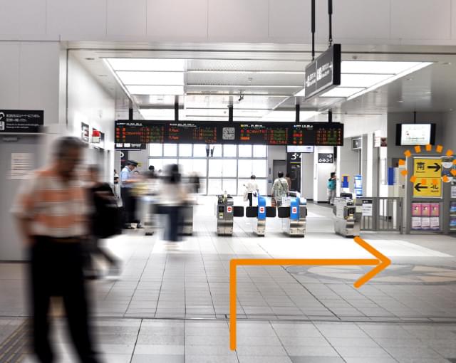 JR尼崎駅の改札出口