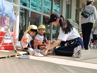 幼稚園実習の様子
