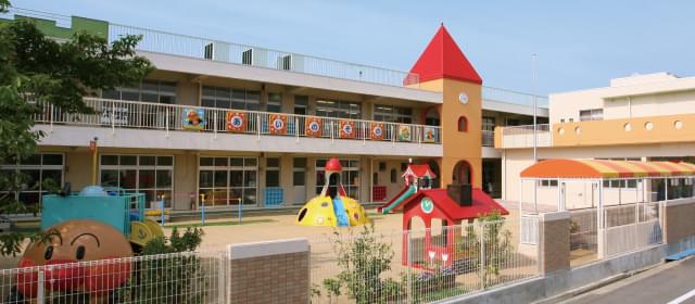 難波愛の園幼稚園の外観