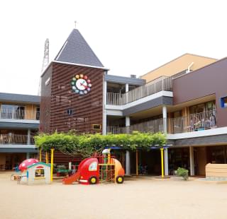 立花愛の園幼稚園の外観