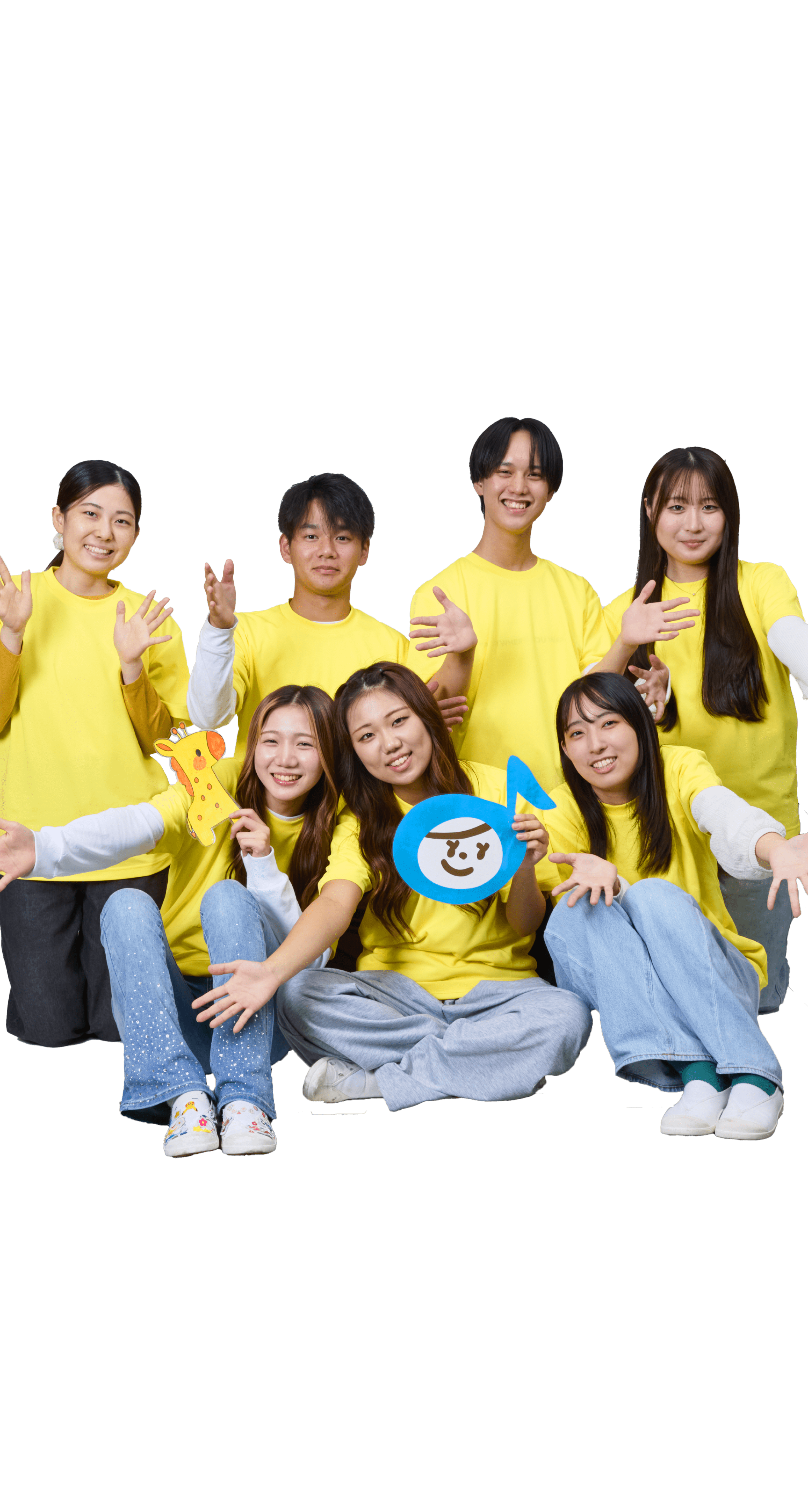 笑顔の学生のイメージ